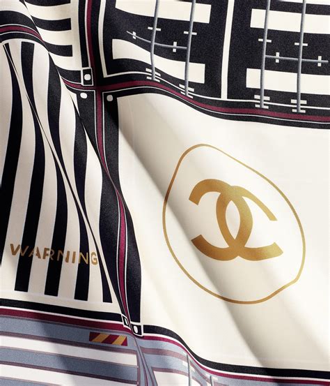 replica designer scarves chanel|Chanel scarves women.